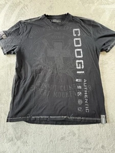 COOGI VINTAGE 4XL MENS BLACK T SHIRT. Y2K. HIP HOP METAL EMBELLISHMENTS 90S - Picture 1 of 7