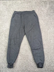 Yeokou Jogger Felpa Donna M Grigio Sherpa Foderato in Pile Pantaloni Invernali Accoglienti - Foto 1 di 15