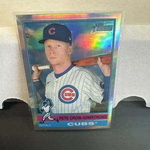 2025 Topps Heritage Pete Crow Armstrong Chrome Refractor High Number #430 - Bild 1 von 2