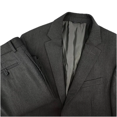 Banana Republic Lanificio F.LLI Cerutti Men’s Suit 40R 33x32 Charcoal Grey Wool - Image 1 of 4