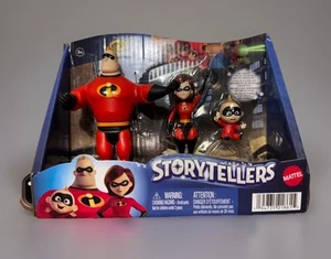 Mattel Disney Pixar Storytellers Gli Incredibili Super Family Pack 2023 Nuovo con scatola - Foto 1 di 2