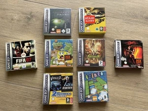 Lotto 8 Giochi Nintendo Game Boy Advance Box Con Scatola Completi Driver Xxx Gba - Foto 1 di 11