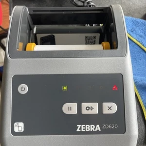 zebra zd620 thermal label printer For Parts - Photo 1/12