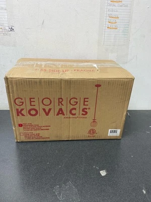 Mini colgante Kovacs P351-618 Alluria, tono ópalo grabado, negro/dorado desgastado Foto 1 de 3