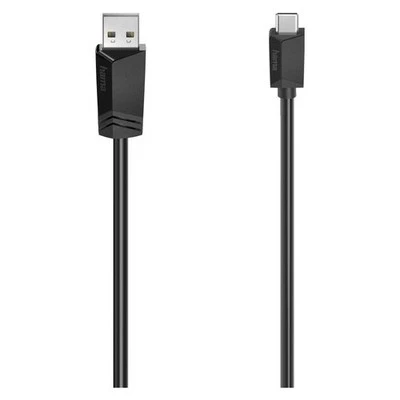 Hama USB-Kabel Type C M / USB A M - Bild 1 von 2