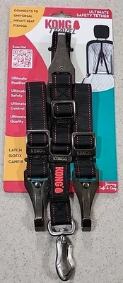 Cinturón de seguridad Kong Travel Ultimate Safety Tether para animales NUEVO Foto 1 de 4