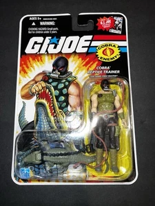 2008 25th Anniversary Gi Joe Comic Series Cobra Reptile Trainer Croc Master New - Picture 1 of 2