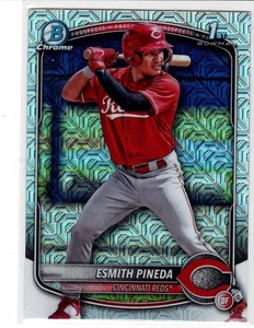 Mega caja cromada ESmith Pineda Cincinnati Reds 2025 Bowman ** - Imagen 1 de 2