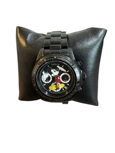 Invicta 25197 Disney Limited Edition Black Speedway 40MM Watch VTG - Picture 1 of 10