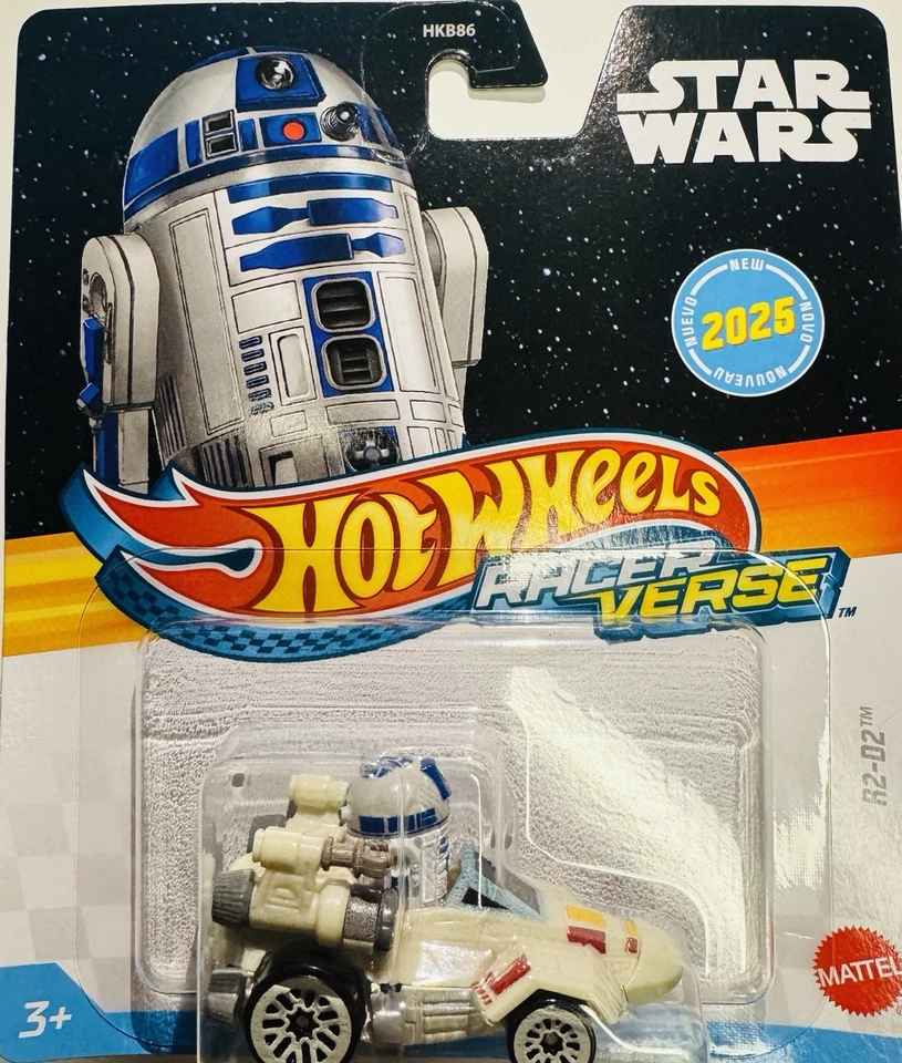 Hot Wheels Racerverse 2025 Star Wars R2D2 - Изображение 1 из 1