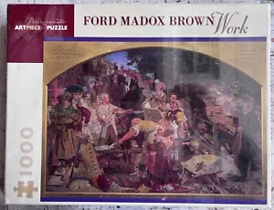 NEW Pomegranate Ford Maddox Brown 'Work" 1000 Piece Jigsaw Puzzle New Sealed - Picture 1 of 4