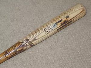 Evan Longoria Spiel gebraucht signiert Schläger San Francisco Giants Augäpfel - Bild 1 von 7