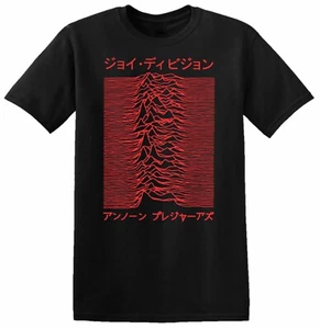 JOY DIVISION Unknown Pleasures T-Shirt Japanese Factory Records Men Women Red - Picture 1 of 6