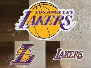 Los Angeles Lakers Logo NBA Pegatina Calcomanía Vinilo LA #LakerNation Impermeable 2-18" - Imagen 1 de 5