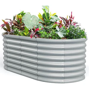 Raised Garden Bed Kit Planter Raised Garden Boxes Outdoor 65" x 32" x 24" - Picture 1 of 9