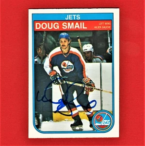 Autogrammkarte Doug Smail Rookie 1982 O-Pee-Chee 388 A7 - Bild 1 von 2