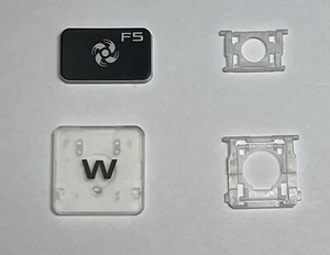 Asus TUF F15 | FX506 | FX506H | SINGLE LAPTOP REPLACEMENT KEYBOARD KEYS KEYCAPS - Picture 1 of 5