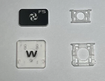 Asus TUF F15 | FX506 | FX506H |  SINGLE LAPTOP REPLACEMENT KEYBOARD KEYS KEYCAPS - Image 1 of 4