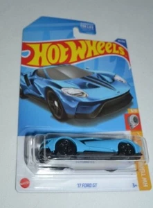 Ford GT 2022 HW Turbo 9/10 - '17 Hot Wheels azul - Imagen 1 de 5