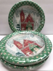 Lot of 3 Punch Studio Dessert Plates 43231 Winterland (8 per Set), Discontinued! - Picture 1 of 3
