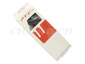 PYC SP1101 DLC 11 Speed MTB Road Bicycle Bike Chain 1/2" x 11/128" x 116L Black - Picture 1 of 2