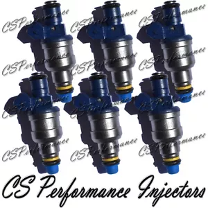 OEM Bosch Fuel Injectors Set (6) 0280150927 for 92-96 Chrysler Dodge 3.8 3.9 V6 - Foto 1 di 9