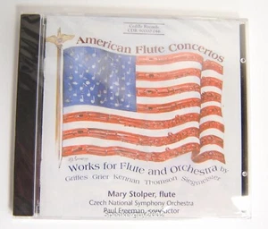 Factory Sealed CD - American Flute Concertos / Mary Stolper - Paul Freeman - Picture 1 of 2