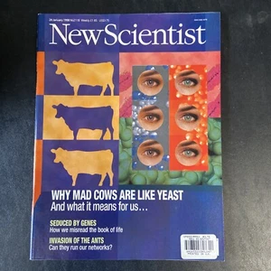 NEW SCIENTIST MAGAZINE January 1998 Why Mad Cows Are Like Yeast - Picture 1 of 5