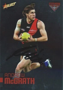 Signed 2020 Essendon Bombers AFL Footy Stars Prestige Card - Andrew McGrath - Picture 1 of 3