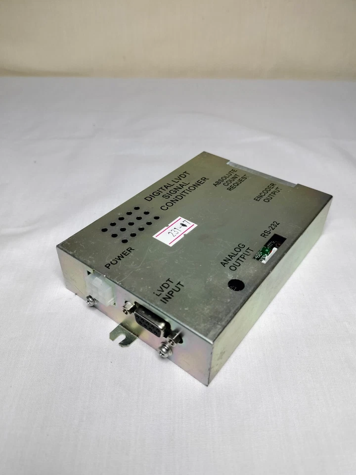 ASM Assembly Automation 02-69360/A 026-9360 Digital LVDT Signal Conditioner - Image 1 of 4
