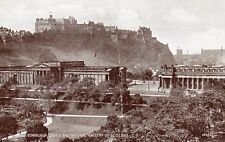 Edinburgh :Castle &  National Gallery of Scotland : Valentine & Sons - 202057