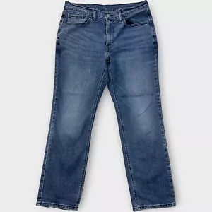 Jeans Levis uomo taglia 32x29 vestibilità 32x27 541 blu invecchiato vestibilità atletica affusolata - Foto 1 di 15