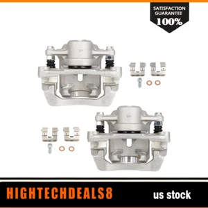 Rear Left Right Brake Calipers w/ Bracket Pair For Subaru Outback 2010-2014 - Picture 1 of 15