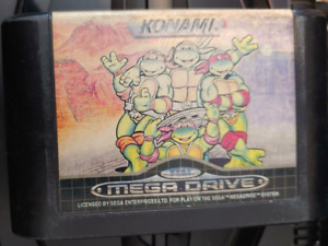 Teenage Mutant Turtles Hyperstone Heist (1990) Sega Mega Drive (Modul) working