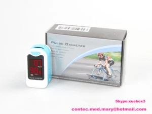 VENDEDOR DE EE. UU. LED Punta de dedo Oxímetro de pulso Spo2 Monitor PR Oxígeno Monitor - Imagen 1 de 7