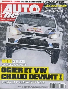AUTO HEBDO Nr. 1896 vom 14. FEBRUAR 2013 WRC SUEDE - Bild 1 von 1