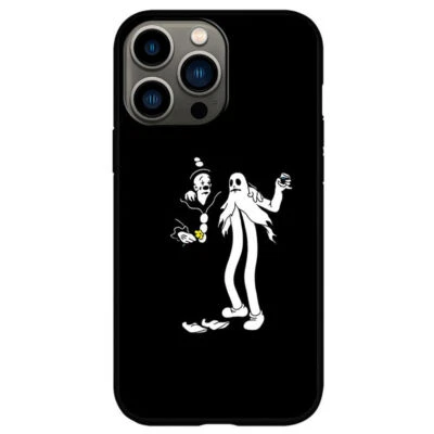 Ghost & Clown Funny Case For iPhone 15 14 13 12 11 Pro Max Plus Mini XR XS X SE - Image 1 of 2