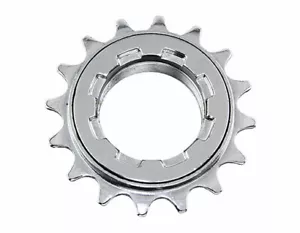 Ruby Bicycle 16 Teeth Track Freewheel Cog Single Speed 1/8 Chrome Bike Part - Picture 1 of 1