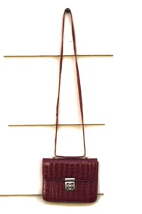 Call It Spring Women's Red Cross Body Bag Purse Animal Print Faux Leather Small - Picture 1 of 6