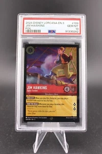 JIM HAWKINS - VIAGGIATORE SPAZIALE | 2024 Lorcana | EN3 | #109 | Cold Foil | PSA 10 - Foto 1 di 2