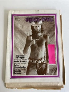 Rolling Stone magazine #82 May 13 1971 Peter Fonda Dennis Hopper bootleggers - Picture 1 of 3