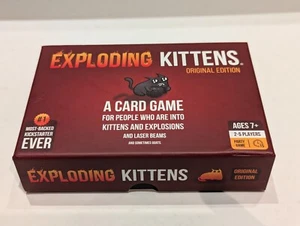 EXPLODING KITTENS Card Game Original Edition, Complete - 2021 - Picture 1 of 8