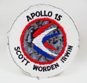 Parche NASA Apolo 15 Moon Mission Scott Worden Irwin Crew bordado coser - Imagen 1 de 7