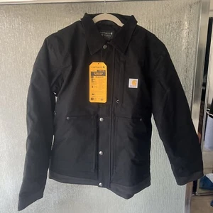 Carhartt Black Oj3372-M Full Swing Herren Jacke Größe Small Relaxed Fit - Bild 1 von 5