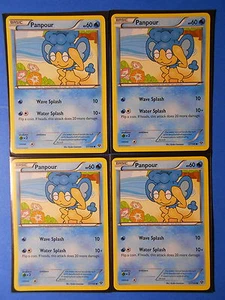 4x Panpour 37/146 Pokemon TCG card XY base set common NM - Picture 1 of 1