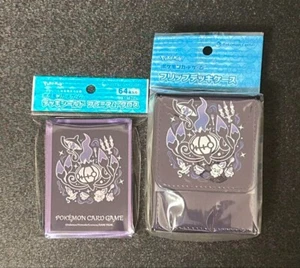 ONE DAY shipping Pokemon Flip Deck Case Chandelure Card Game & card sleeves - Picture 1 of 8