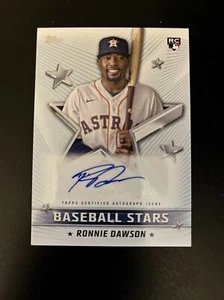 2022 TOPPS RONNIE DAWSON RC ROOKIE AUTO AUTOGRAPH CARD #BSA-RD - Picture 1 of 1