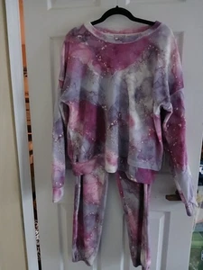 PJ Salvag Batik Jogginghose Lounge Top & Hose PJ Set Größe MEDIUM  - Bild 1 von 11