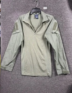 5.11 Tactical Series Shirt Herren Medium grün TAC-125 Combat Quarter Zip - Bild 1 von 6