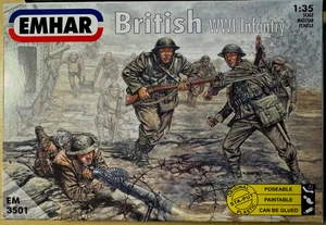 Emhar SOLDATINI 1/35 - World War I - British Infantry - ON SPRUES - Picture 1 of 1